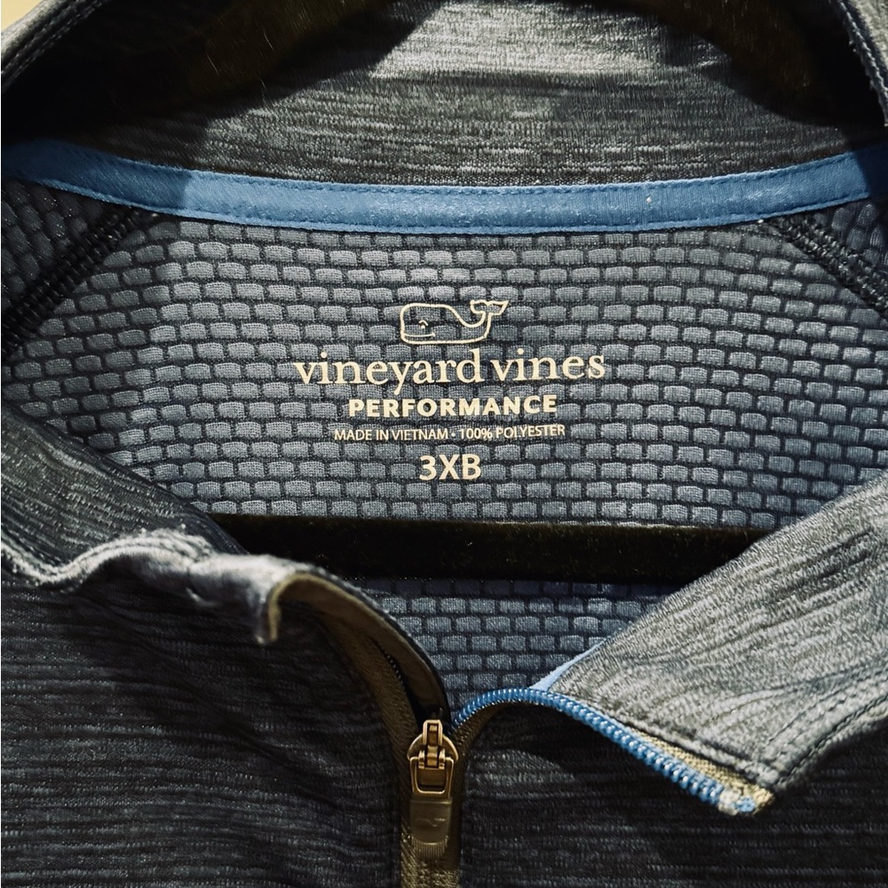 Vineyard Vines Navy Performance Pullover - image 2